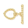 Brass Toggle Clasps KK-CBA42CA-01D-G-1