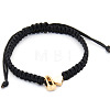 Alloy Beads Braided Bead Bracelets FS-WGADCE6-17-1