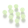 Luminous Acrylic Round Beads LACR-R002-4mm-01-2