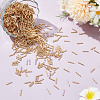 1000Pcs Glass Twisted Bugle Beads SEED-HY0001-12B-4