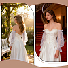 Polyester Detachable Mesh Puff Sleeves AJEW-WH0485-43B-4