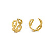 Stainless Steel C-Shaped Cuff Earrings HW4701-4-1