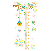 PVC Height Growth Chart Wall Sticker DIY-WH0232-005-1