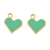 304 Stainless Steel Enamel Charms STAS-L022-483G-05-1