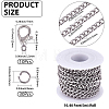 1Roll Aluminium Curb Chains CHA-BM0001-05P-2