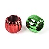 UV Plating Opaque Acrylic European Beads PACR-T017-18M-2