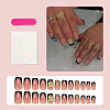 1 Bag Plastic Nail Art Stickers MRMJ-CP0001-57A-4