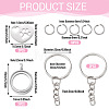 DIY Keychain Making Kits DIY-TA0014-85-3