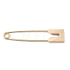Alloy Extra Large Safety Pin Brooches JEWB-B043-01G-1