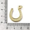 Brass Micro Pave Cubic Zirconia Pendants KK-C090-08C-G-3