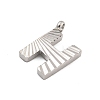 304 Stainless Steel Charms STAS-G345-01P-H-2