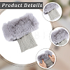 Acrylic Fiber Woolen Yarn Socks Leg Cover AJEW-WH20018-149C-6