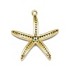 Alloy Micro Pave Cubic Zirconia Pendants X-PALLOY-F249-15A-G-2