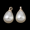 ABS Plastic Pearl Pendants FIND-Z105-03C-02G-1
