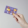PVC Plastic Waterproof Card Stickers DIY-WH0432-029-5