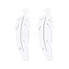Spray Painted 430 Stainless Steel Pendants STAS-N121-06A-3