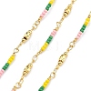 Brass Ball Chains KK-D368-02G-E-1