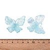 Transparent Plastic Pendants KY-N025-44C-3