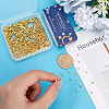 Brass Tube Crimp Beads KK-SC0005-41-3
