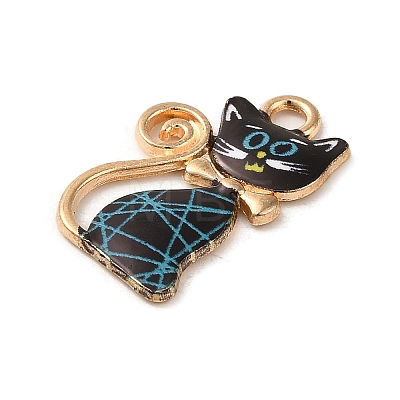 Alloy Enamel Pendants ENAM-T011-139E-1