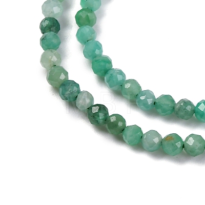 Natural Emerald Beads Strands G-P514-A01-02-1