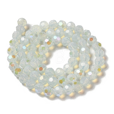 Imitation Jade Glass Beads Strands EGLA-A035-J8mm-L06-1