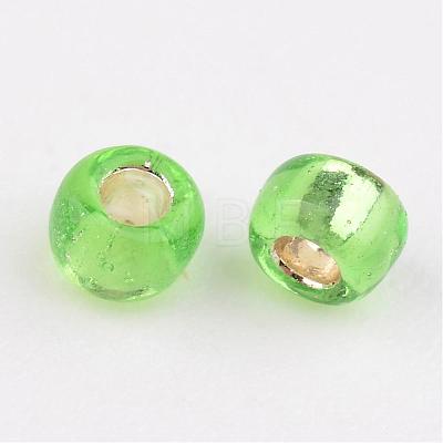 11/0 Grade A Transparent Glass Seed Beads X-SEED-Q007-F49-1