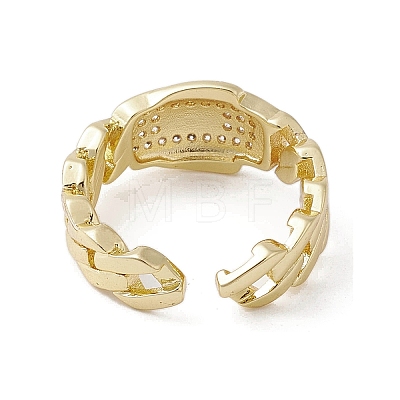 Brass Adjustable Rings RJEW-K257-89G-1