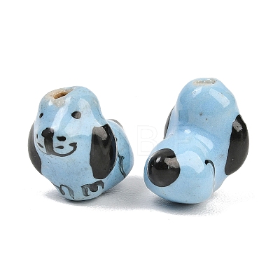 Handmade Porcelain Beads PORC-A033-04C-1