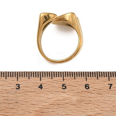 304 Stainless Steel Cuff Open Rings RJEW-D353-02G-01-1