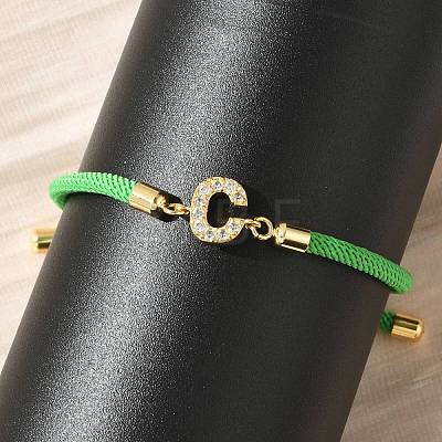 Adjustable Nylon Cord Bracelets BJEW-C096-01G-03-1