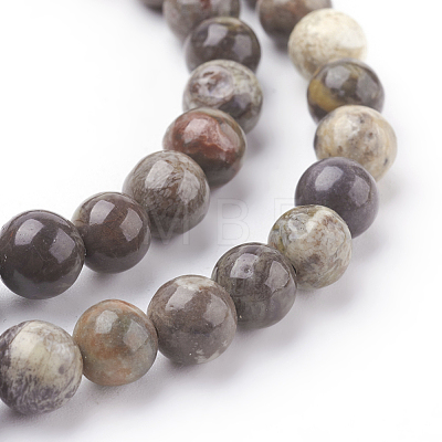 Natural Gemstone Beads Strands X-G-D062-6mm-1-1