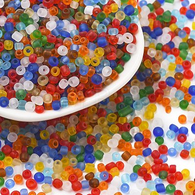 8/0 Glass Seed Beads SEED-A008-3mm-1