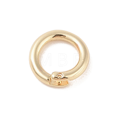 Brass Open Jump Rings KK-S369-01G-03-1