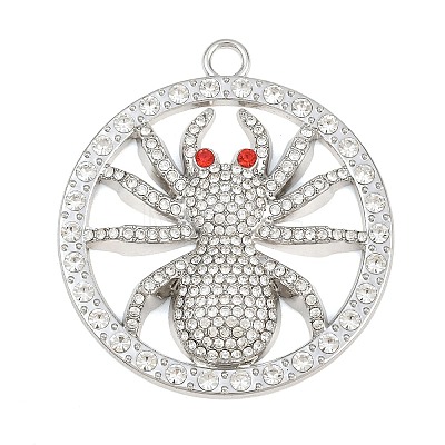 Alloy Rhinestone Big Pendants RB-CBA18BA-01P-1