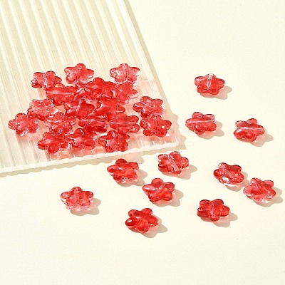 30Pcs Baking Paint Glass Beads GLAA-FS0001-99A-1