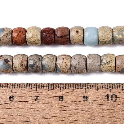 Natural Shoushan Stone Beads Strands G-Q616-02A-04-1