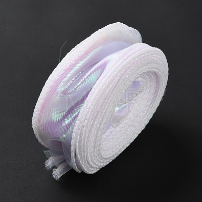 Fishtail Yarn Iridescent Ribbon for Bowknot Making OCOR-B004-02A-07-1