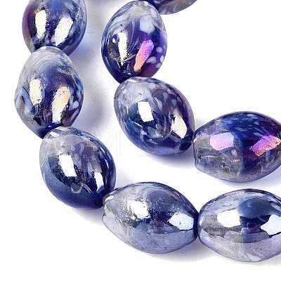 Handmade Lampwork Beads Strands LAMP-N037-04A-1