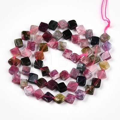 Natural Tourmaline Beads Strands G-T140-04B-1