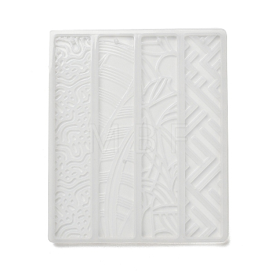 Rectangle DIY Bookmark Silicone Molds LS-DIY-G113-01A-1