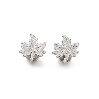 304 Stainless Steel Stud Earrings EJEW-H161-01P-H-1