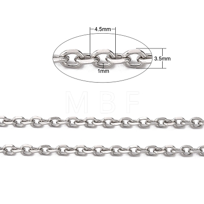 304 Stainless Steel Cable Chains CHS-K002-28-1