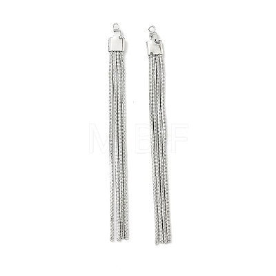 Brass Tassel Pendants KK-L254-10P-1