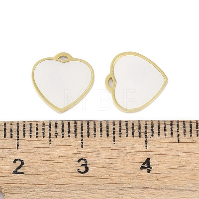 Natural Shell Charms STAS-P366-22A-G-1