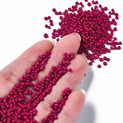 Glass Seed Beads SEED-S060-A-F451-1