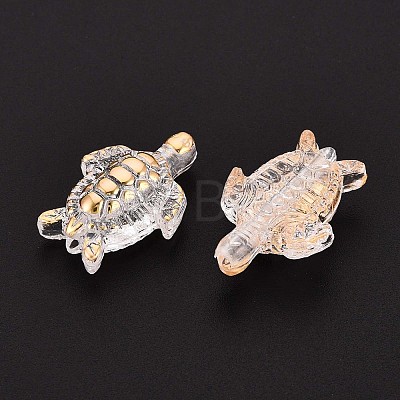 Transparent ABS Plastic Beads TACR-T029-80A-1
