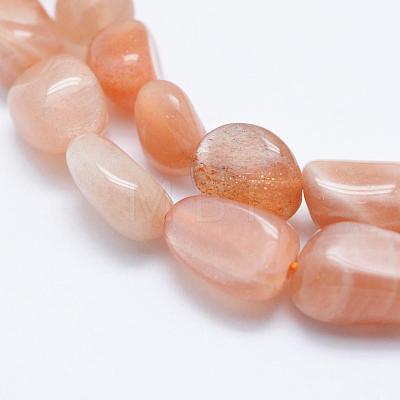 Natural Sunstone Beads Strands G-K203-11A-1