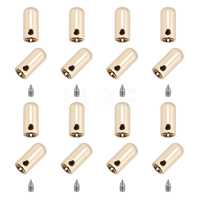 Zinc Alloy End Caps FIND-PH0001-48LG-1