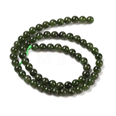 Natural Canada Jade Beads Strands G-NH0001-G01-03-1